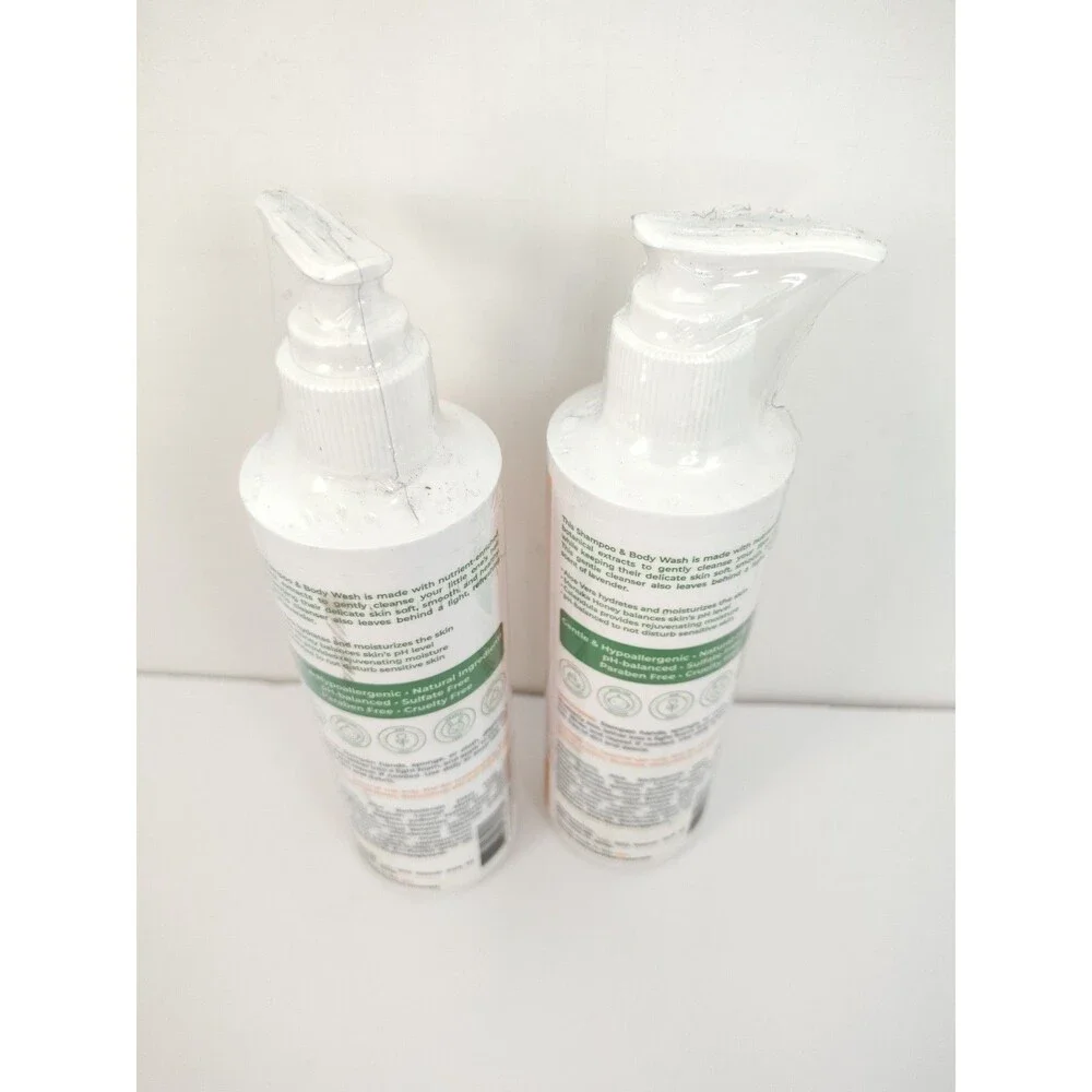 Wild Naturals Kids 2 in 1 Shampoo & Body Wash w/ Aloe Vera Calendula Manuka (2)